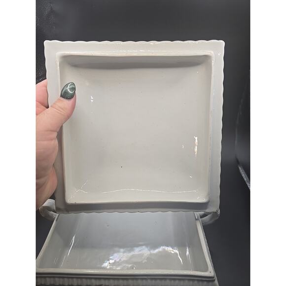 Antique Porcelaine Opaque Crescent Tureen Bridgewood & Son c.1891-1908 England - Picture 5 of 7